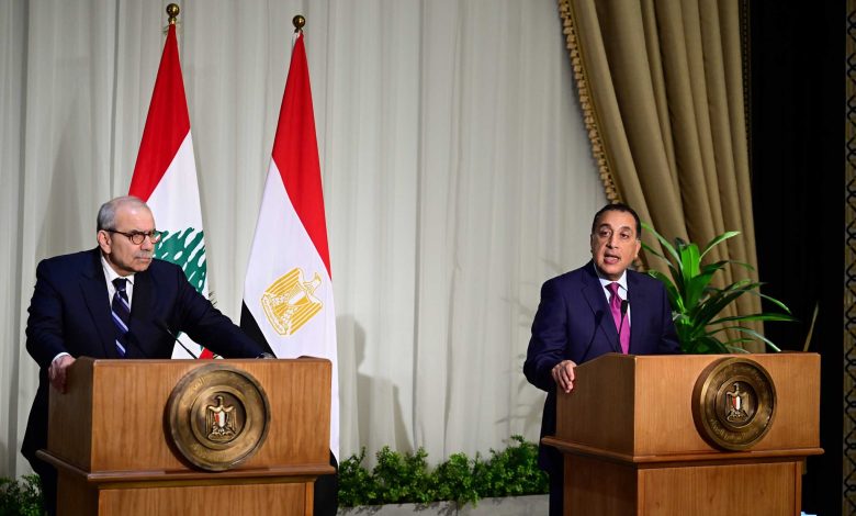 مدبولي وسلام يؤكدان تعزيز التعاون بين مصر ولبنان ودعم استقرار المنطقة