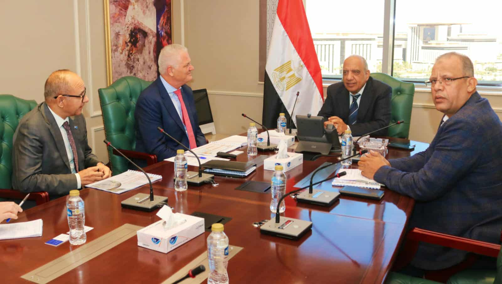 وزير الكهرباء يبحث مع “رينيرجي جروب بارتنرز” مشروع متكامل للطاقات المتجددة في شبه جزيرة سيناء