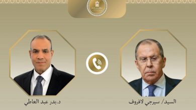 مصر وروسيا يبحثان أزمات غزة والسودان