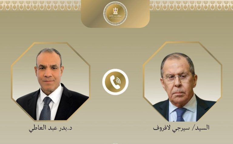 مصر وروسيا يبحثان أزمات غزة والسودان