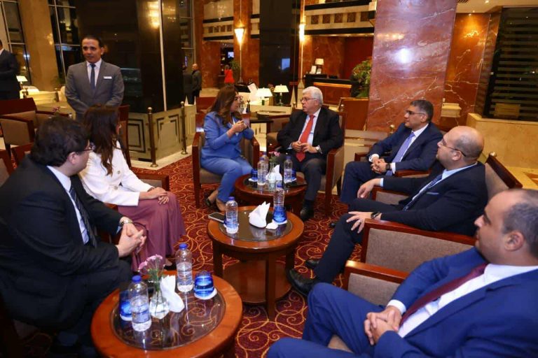 وزيرا التعليم العالي والتنمية المحلية ومحافظ الجيزة