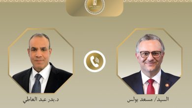 مصر والولايات المتحدة تناقشان أزمات السودان وغزة