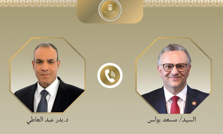 مصر والولايات المتحدة تناقشان أزمات السودان وغزة