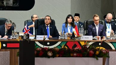 مدبولي يشارك في افتتاح قمة العشرين بجنوب إفريقيا نيابة عن الرئيس السيسي