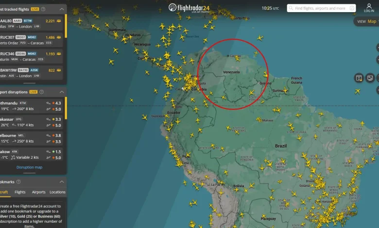 شلل جوي غير مسبوق في فنزويلا مع توقعات بتصعيد أميركي