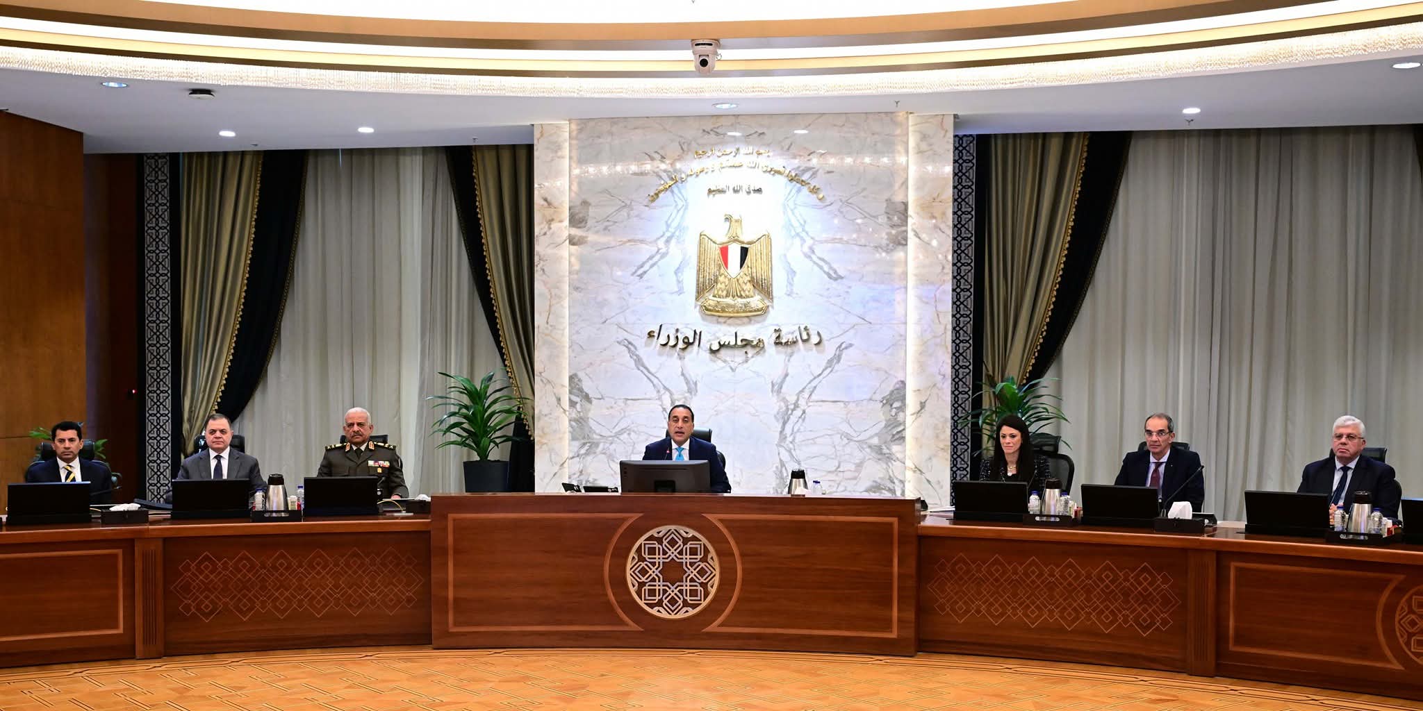 رئيس الوزراء يترأس اجتماع الحكومة في العاصمة الإدارية