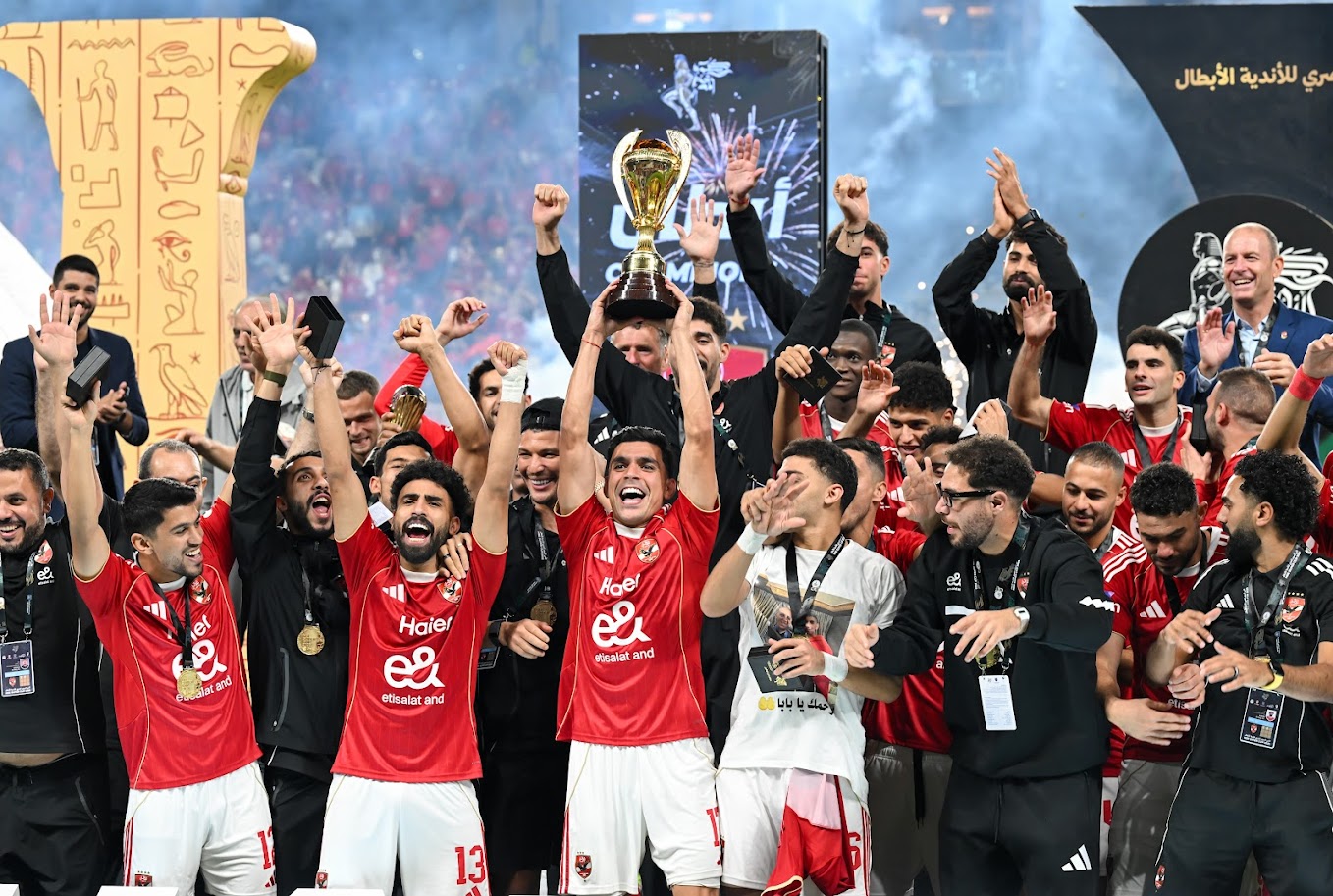 بعثة الأهلي تعود للقاهرة بعد التتويج بكأس السوبر للمرة السادسة عشرة