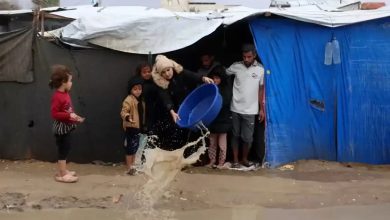 الأمطار تعمّق المأساة الإنسانية في قطاع غزة