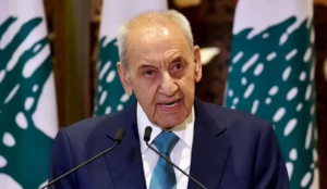 رئيس البرلمان اللبناني يدين العدوان الإسرائيلي على بلدة الطيري ويطالب بتحرك مجلس الأمن