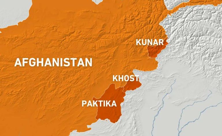 أفغانستان تتهم باكستان بقصف منزل مدني في ولاية خوست