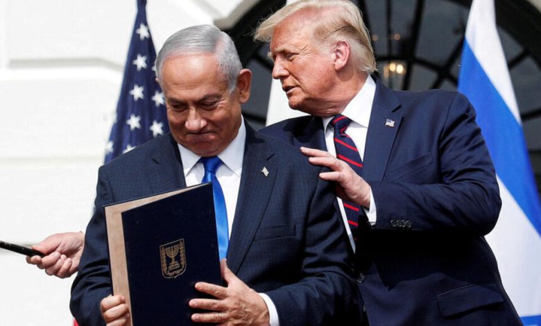ترامب يطلب العفو عن نتنياهو
