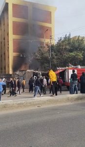 الحماية المدنية بالغربية تتمكن من السيطرة على حريق داخل مدرسة المحلة الثانوية 