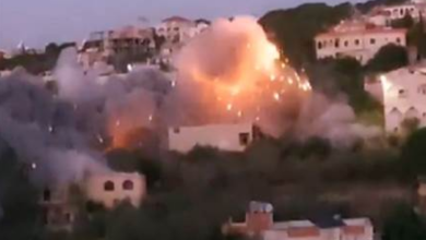 غارة إسرائيلية تستهدف منزلاً في عيناثا جنوب لبنان