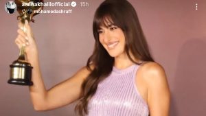 أمينة خليل تتألق بمهرجان ضيافة السينمائي الدولي في دبي