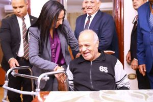 وزيرة التضامن تزور دار «أبو بكر الصديق» للمسنين بالفيوم