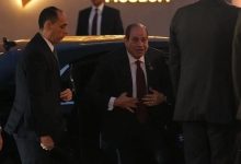 لحظة وصول الرئيس السيسي مقر احتفالية المتحف المصري الكبير
