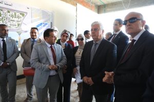 وزير التعليم العالي ومحافظ الأقصر  يتفقدان مشروعات جامعة الأقصر بتكلفة 2.377 مليار جنيه