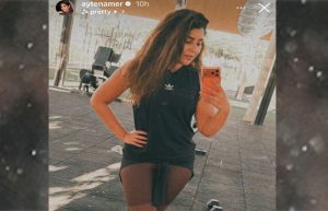 أيتن عامر تخطف الأنظار بإطلالة رياضية أنيقة داخل الجيم