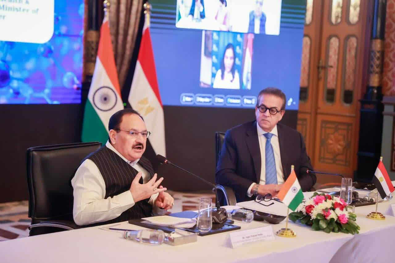 ‏وزير الصحة يشارك نظيره الهندي في المائدة المستديرة لتوطين صناعة الدواء واللقاحات