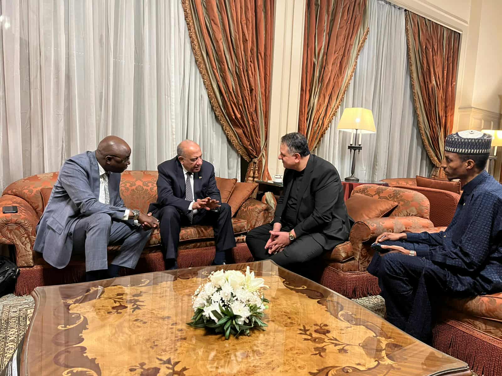 وزير الكهرباء ونظيره التشادي يبحثان تعزيز التعاون بكافة المجالات