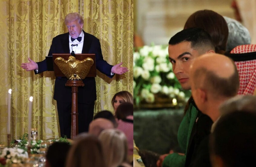 بعد لقاء ترامب.. كريستيانو رونالدو: الشجاعة والمسئولية والسلام أساس المستقبل