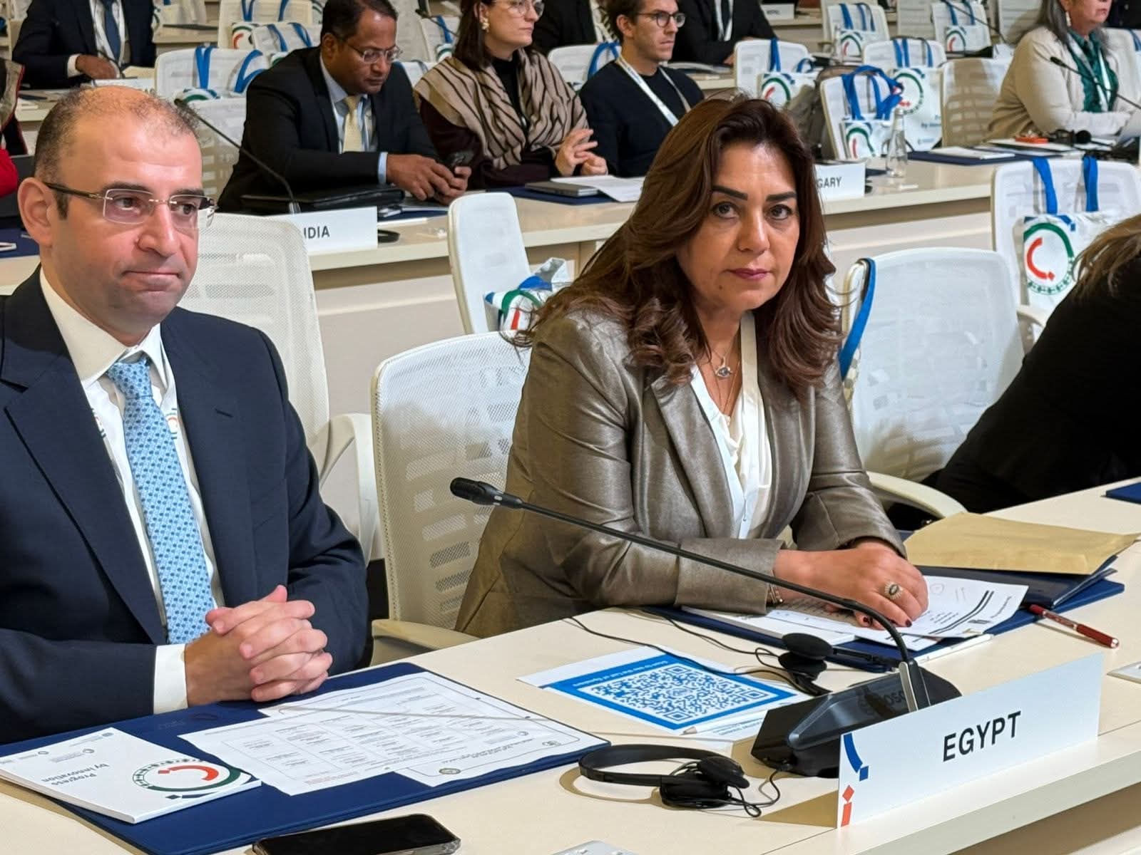 وزيرة التنمية المحلية تشارك في الدورة الحادية والعشرين لمؤتمر (اليونيدو) بالرياض