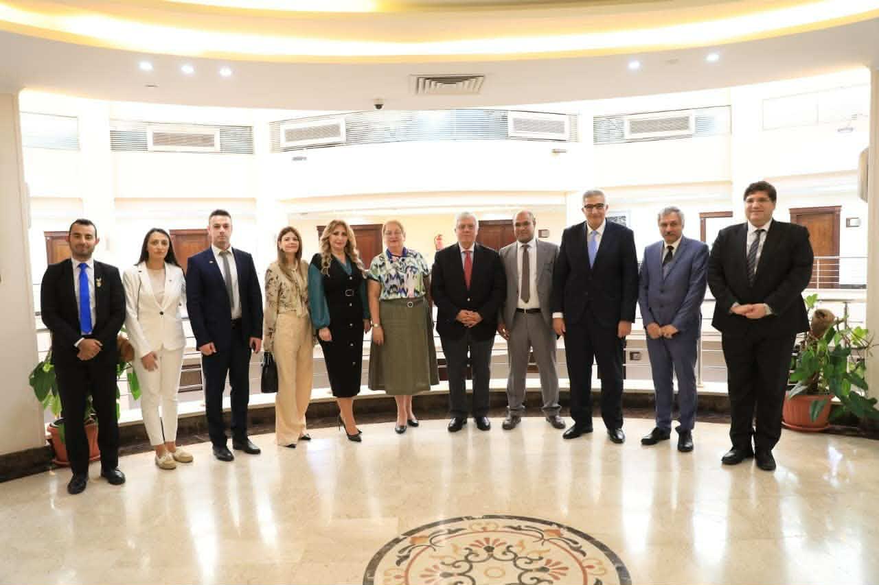 وزير التعليم العالي يبحث تعزيز التعاون الأكاديمي مع مقدونيا الشمالية