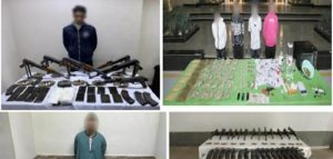 مصرع عنصر جنائى وضبط أسلحة ومخدرات ب50 مليون جنيه بقنا