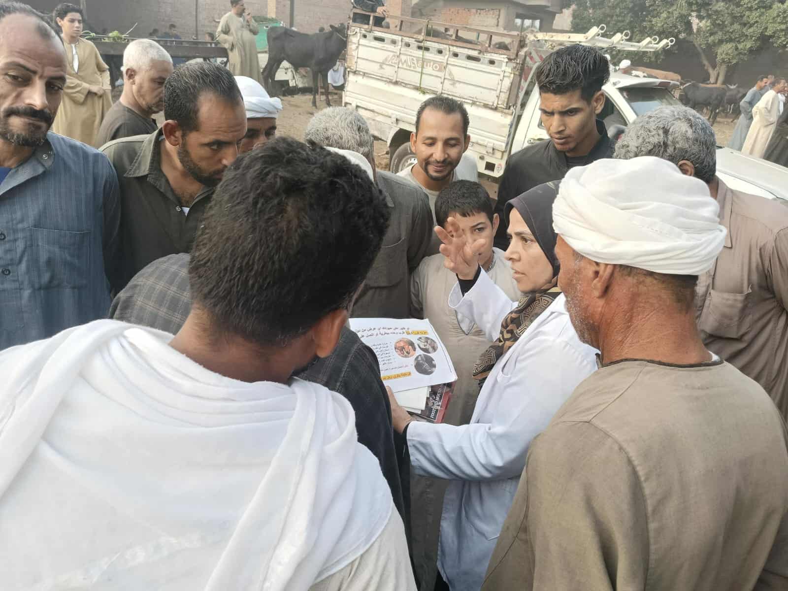 الجيزة تحصن 83 ألفًا و700 رأس ماشية ضمن الحملة القومية الثالثة للحفاظ على الثروة الحيوانية