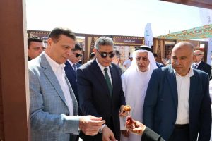 وزير الزراعة ومحافظ الجيزة يفتتحان المهرجان الدولي الثامن للتمور بالواحات البحرية