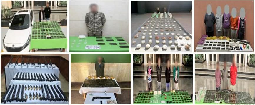 الداخلية تضبط بؤرًا إجرامية بالأقصر ومصرع عنصرين شديدي الخطورة