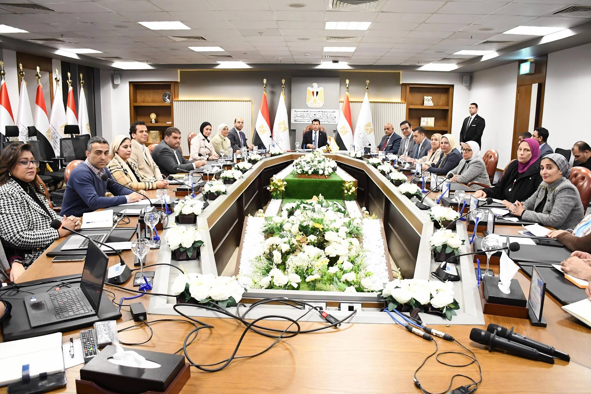 وزير الرياضة: القيادة السياسية تولي اهتماماً بالاستثمار في الشباب