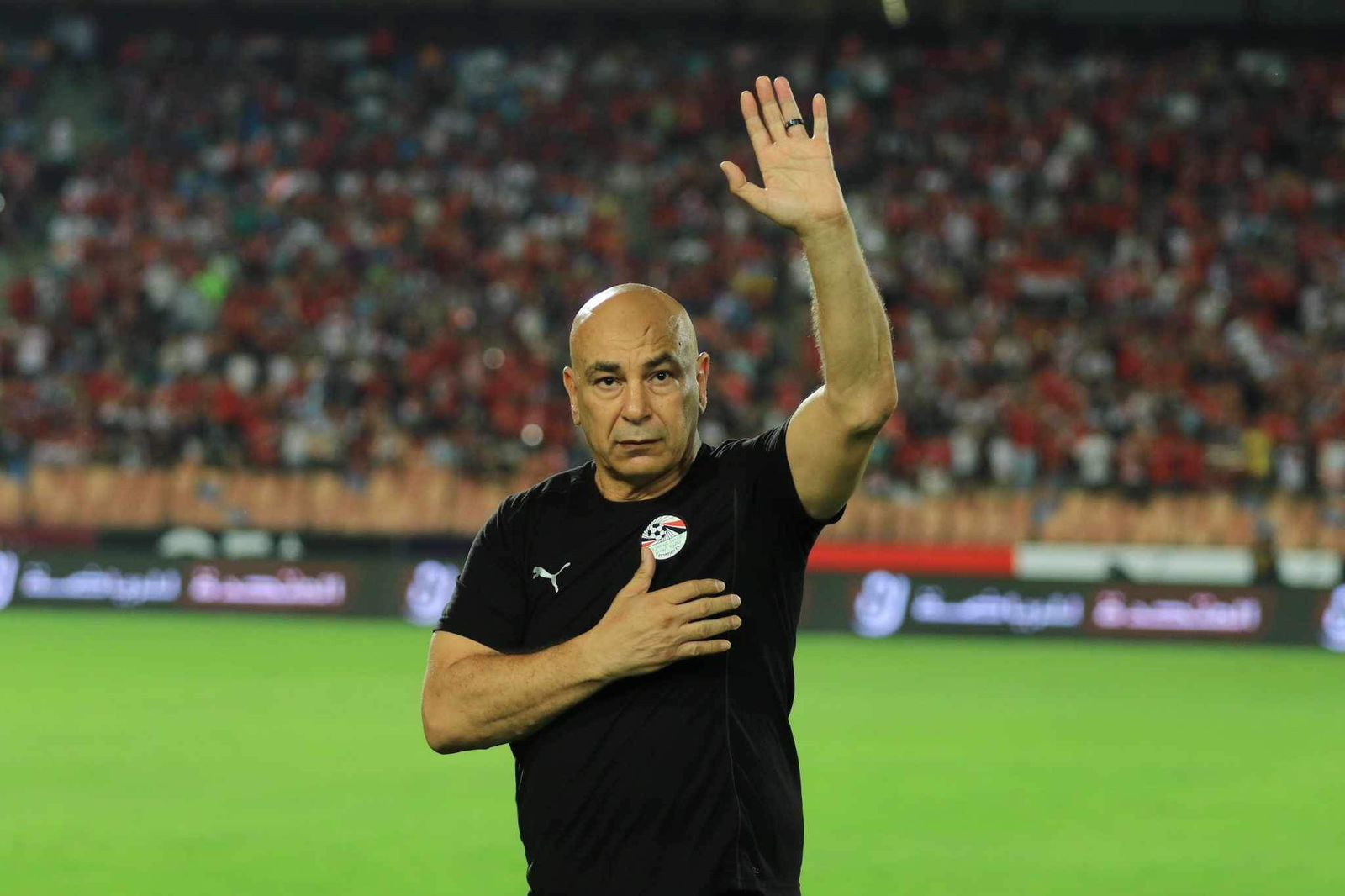 حسام حسن: راضٍ عن الأداء في دور المجموعات وهدفي التتويج باللقب