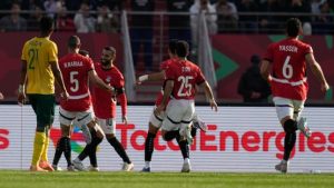 مصر تهزم جنوب إفريقيا بهدف محمد صلاح
