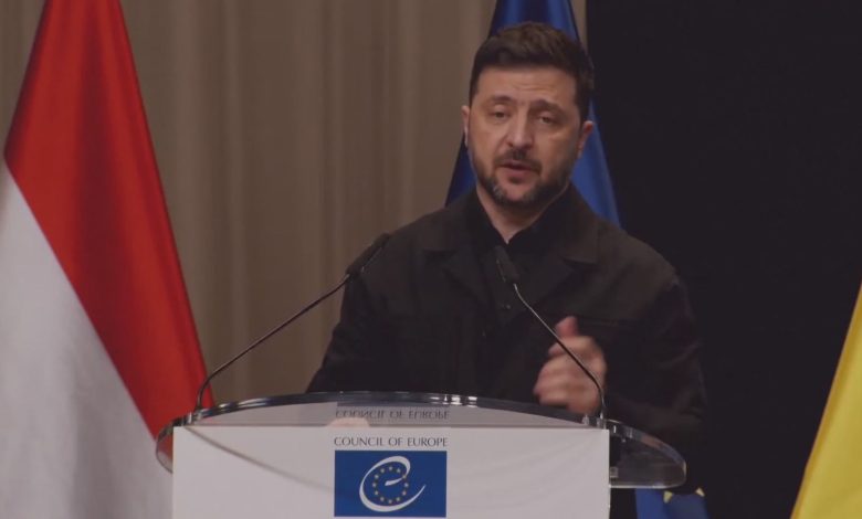زلينسكي: إطلاق محكمة خاصة لمساءلة روسيا عن الحرب على أوكرانيا