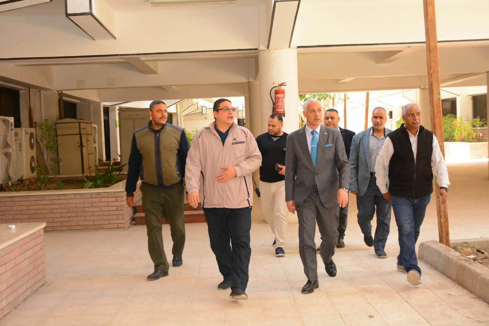 جامعة أسيوط تُكثّف استعداداتها لانطلاق امتحانات الفصل الدراسي الأول