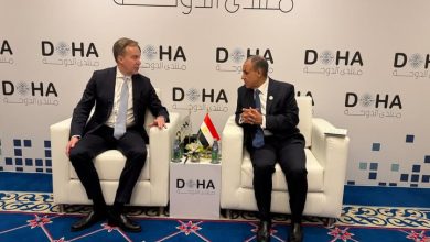 عبد العاطي يبحث مع رئيس المنتدى الاقتصادي العالمي تعزيز التنمية والاستقرار الإقليمي