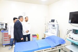 محافظ الجيزة يفتتح قسم رعاية المخ والأعصاب بمستشفى الوراق المركزي