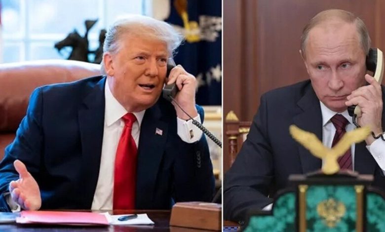 ترامب يجري اتصالًا مع بوتين قبيل لقاء زيلينسكي في فلوريدا