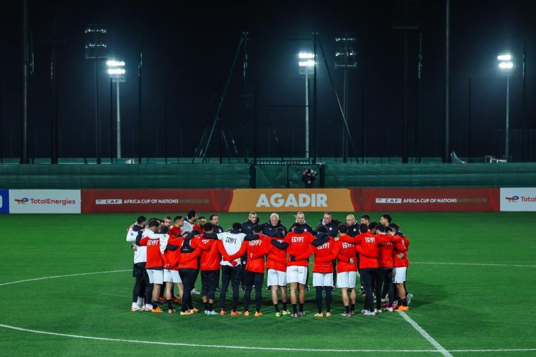 تدريب منتخب مصر قبل مواجهة زيمبابوي