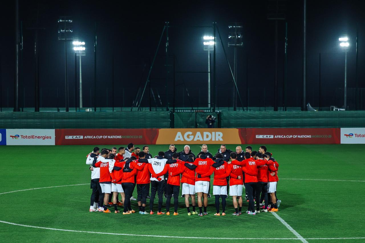 منتخب مصر يختتم تدريباته استعداداً لمواجهة زيمبابوي غداً 