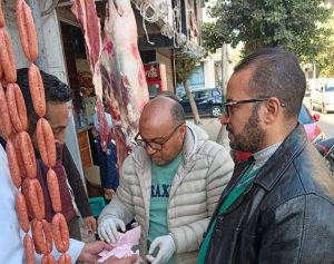 بيطري المنيا يضبط طن لحوم غير صالحة ويحرر 26 محضرا خلال حملات رقابية مكثفة