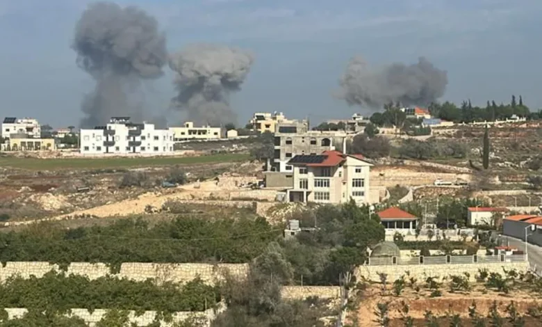 طيران الاحتلال الإسرائيلي يشن هجمات على جنوب لبنان