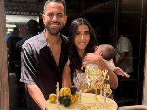 ريم سامي تكشف آخر تطورات الحالة الصحية لابنها