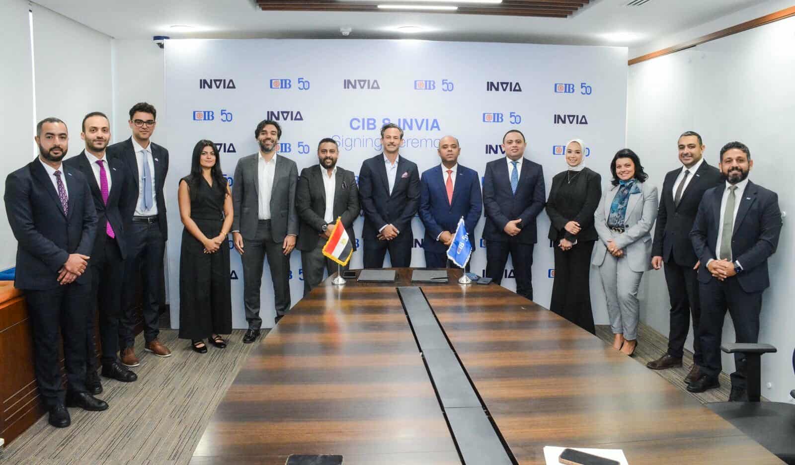 البنك التجاري الدولي مصر -CIB يشارك منصة INVIA لدعم نمو المشروعات الصغيرة والمتوسطة