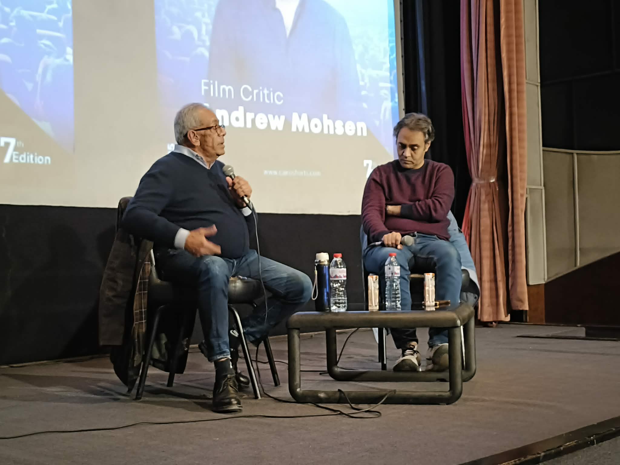 يسري نصر الله في مهرجان القاهرة الدولي للفيلم القصير: السينما حكاية تُروى بصدق