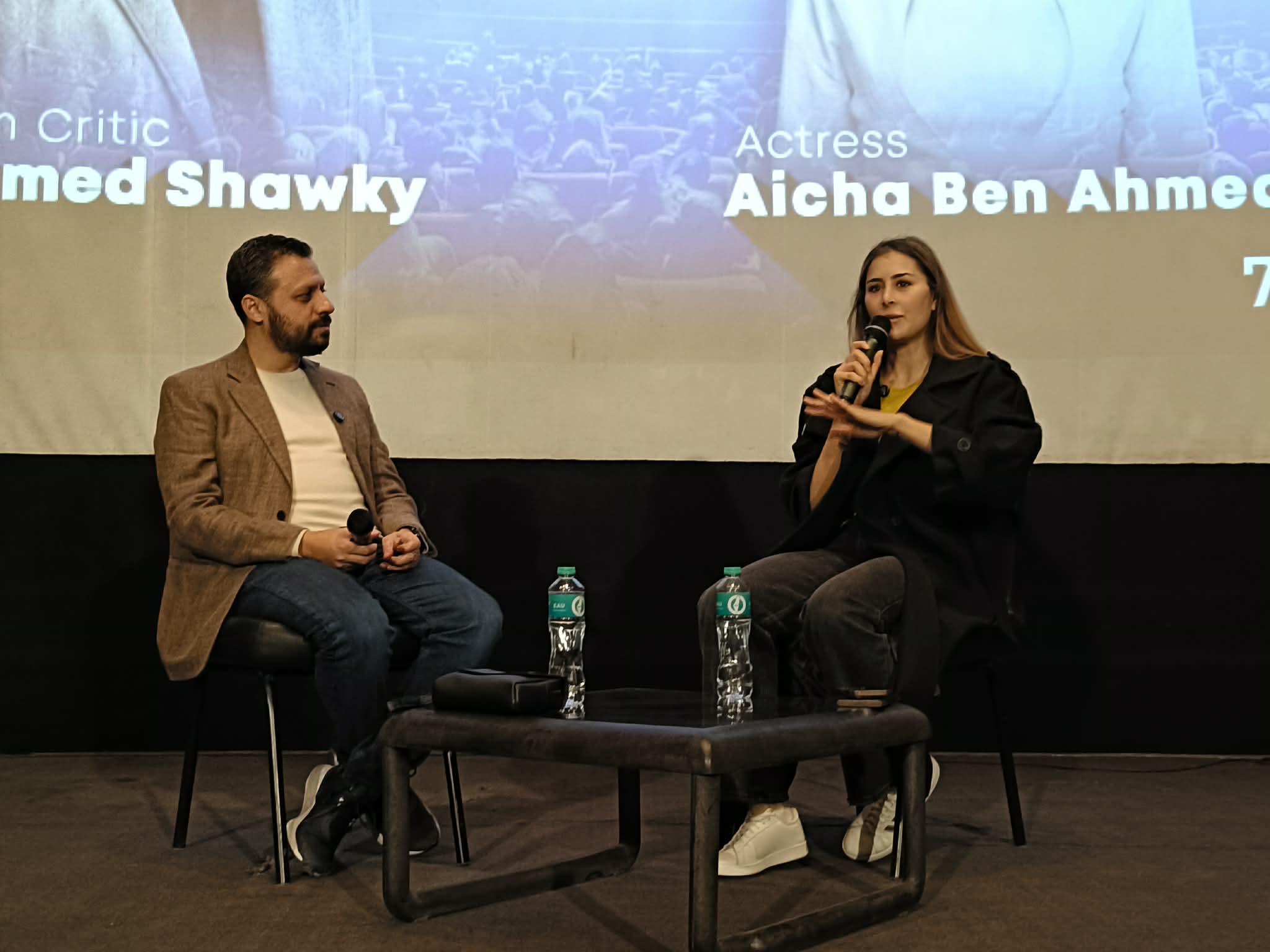 عائشة بن أحمد: دخلت التمثيل بالصدفة ومصر بوابة النجومية الحقيقية