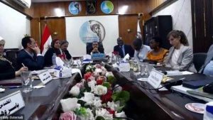 الإسكان تبحث مع  البنك الإفريقي متابعة مشروع الصرف الصحي المتكامل بالأقصر