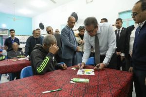 جولة تفقدية لوزير الصحة داخل مستشفى الخانكة للصحة النفسية