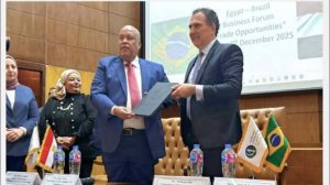 العشري: الشراكة بين مصر والبرازيل هدفها تعزيز التجارة والاستثمار بين البلدين
